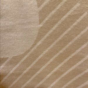 Beige and Cream Striped Fabric